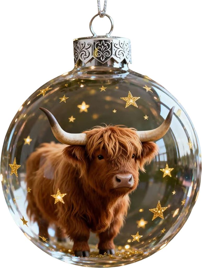 3D Tier Weihnachtskugeln, 7 Cm Tier Wunder Ball Weihnachtsbaum Anhänger, Christbaumschmuck, Christbaumkugeln Saisonale Dekoration Für Wand, Arbeitszimmer, Büro