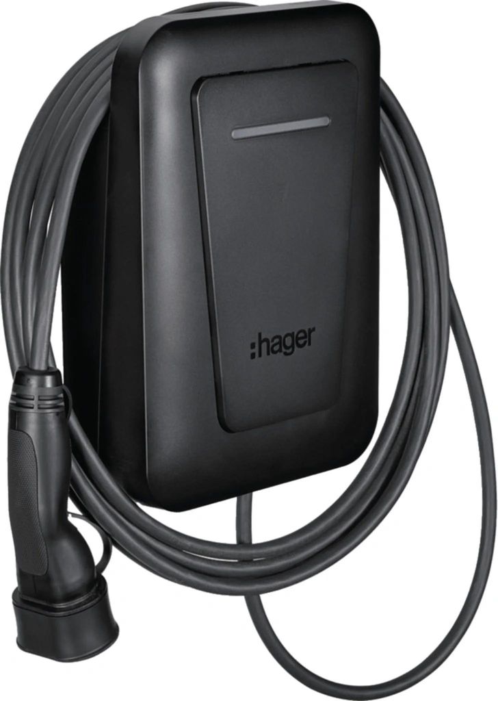 Station de recharge EVCS Hager Witty One 11 kW 3F RFID Image du produit 
