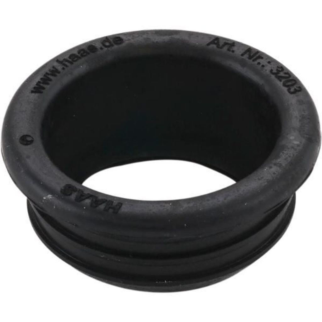 HAAS Gummi-Nippel für muffenlose 3203 HTS-Rohre, passend für Ablauf DN 50