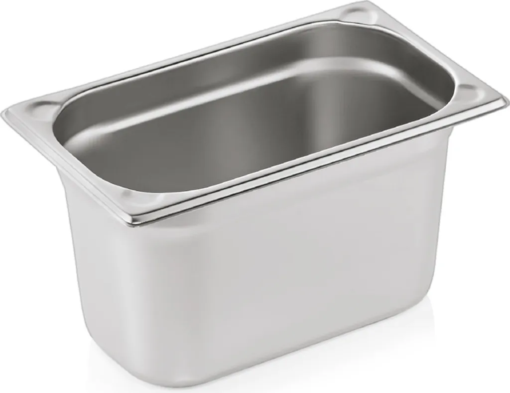 Offerta Contenitori GN 1/4 Bordo Rinforzato Serie GN 76 Inox