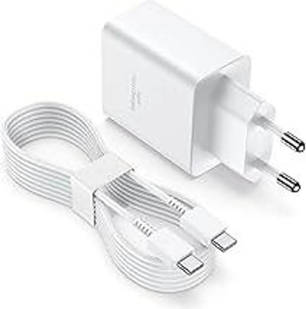 Alimentatore USB-C 45W per Samsung Galaxy A55 A54 S25 | Kit con Cavo - 1