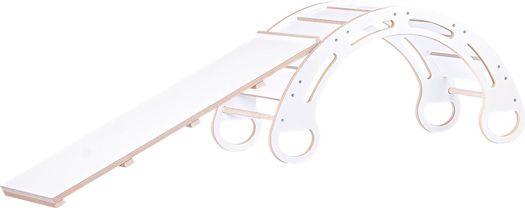 Montessori Babylike houpačka, bílá 100 cm, skluzavka s Obrázek produktu 