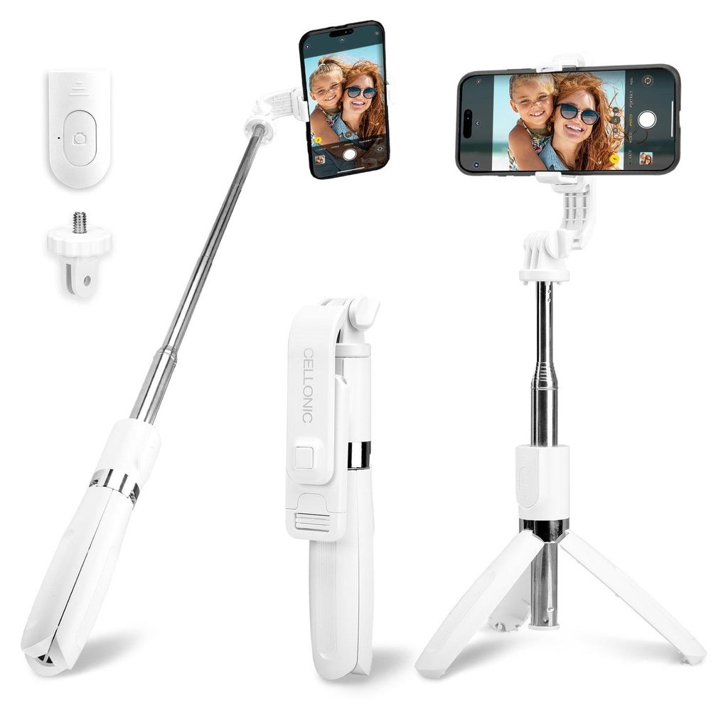 CELLONIC Perche à selfie et trépied pour mobiles et action Image du produit 