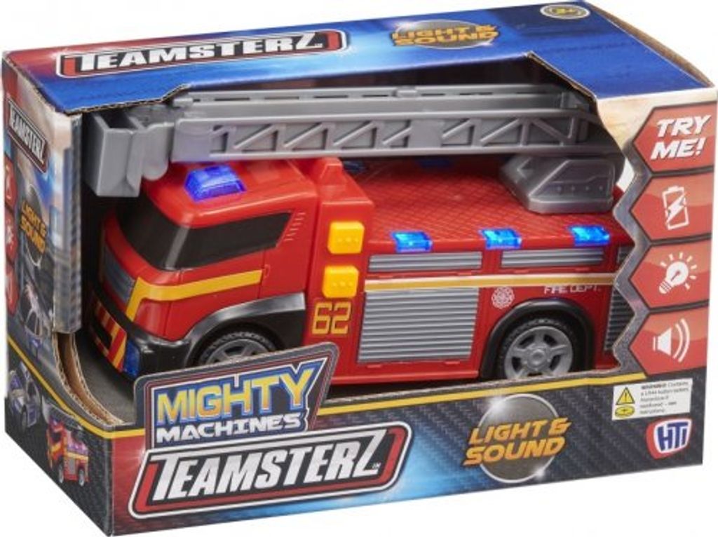 Pompiers Teamsterz avec son et lumière Image du produit 