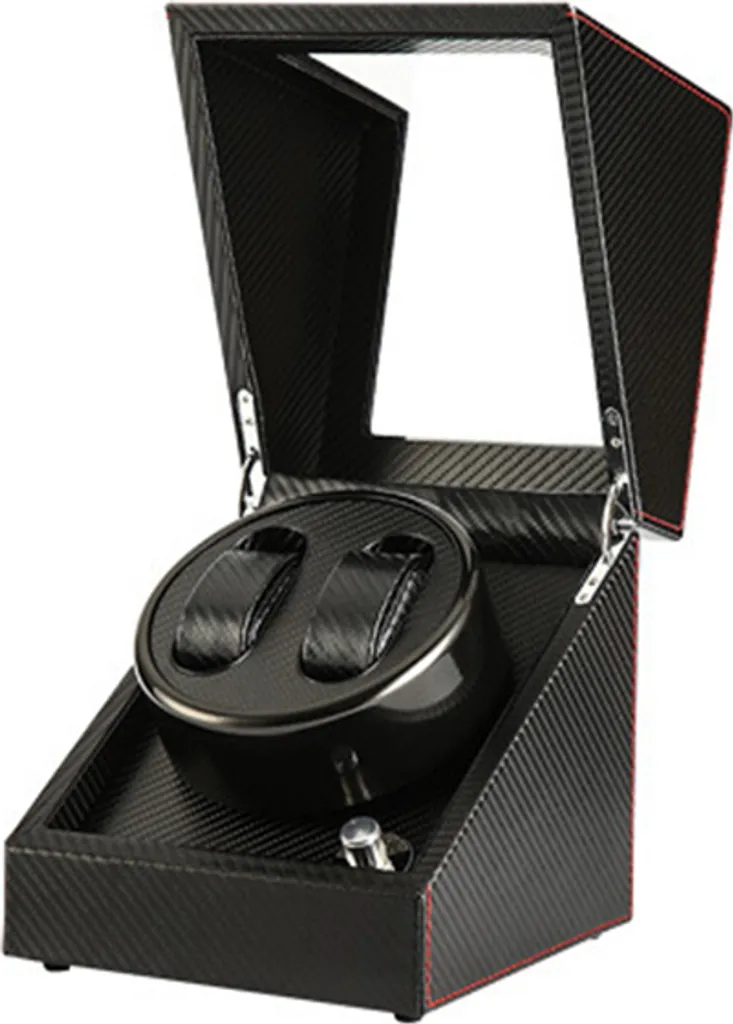 Remontoir montre automatique carbone : fini les retards d'heure