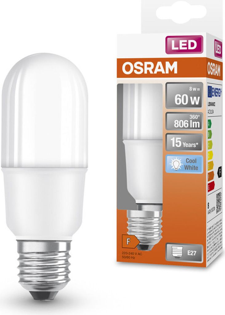 OSRAM 4058075428508 LED STAR STICK E27 4000 K 8 W 806 lm Produktbild 