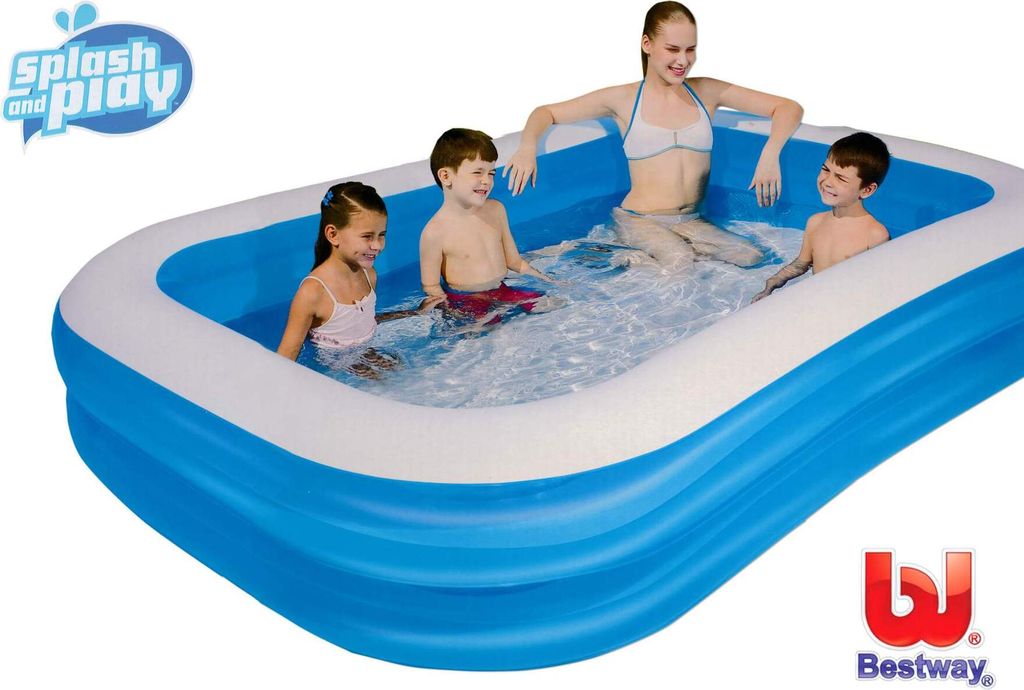 Bestway Schwimmbecken  Family Pool Rectangular 262 x 175 x Produktbild 16