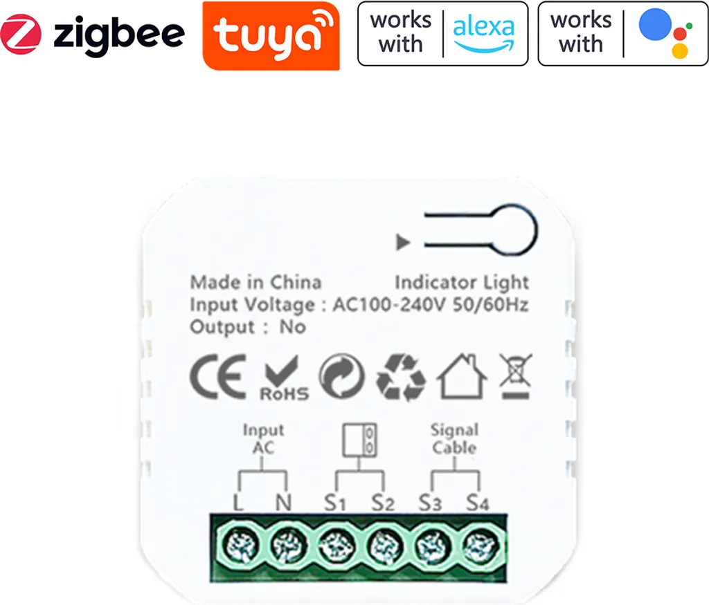 Commande de Garage Connectée Tuya ZigBee pour Accès Smartphone - 2