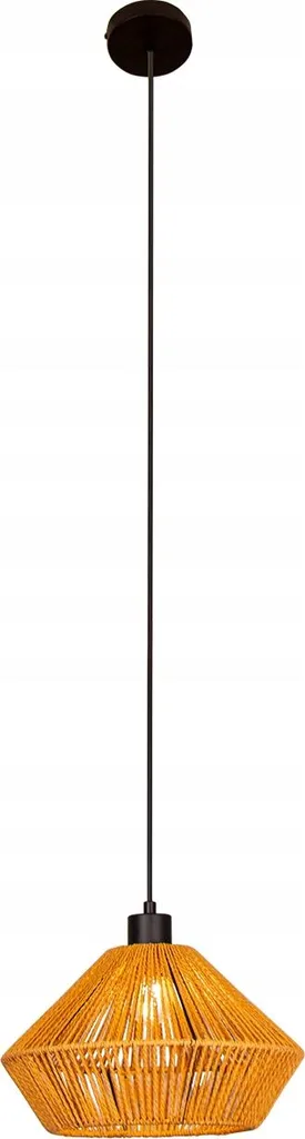 Lampada a sospensione in bambù BOHO rattan legno Loft