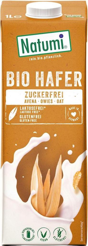 NAPÓJ OWSIANY BEZ CUKRU BEZGLUTENOWY BIO 1 L - NATUMI