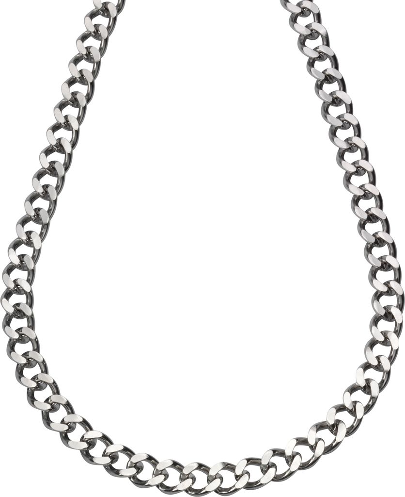 Uni Kette Edelstahl Edelstahl Panzer mit 10mm Breite - 50cm Produktbild 