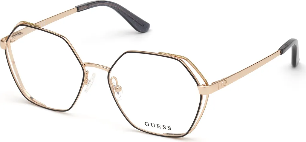 Lunettes de vue Guess GU2792 032 Noir brillant pour Femme 56mm