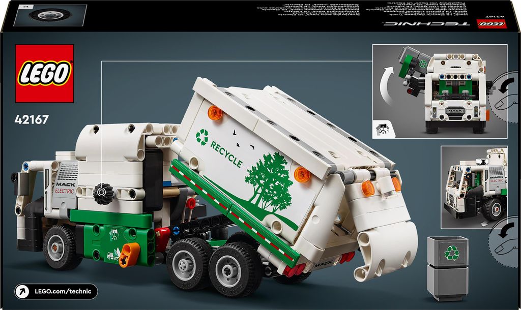 Smetiarske auto Mack® LR Electric Obrázok produktu 