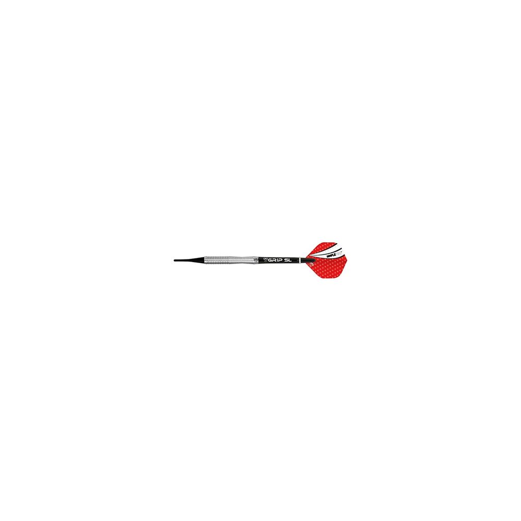 BULLS Dartpfeil BULL'S Dot D2 90% Tungsten Soft Dart - 017 FARBIG SILBER / -