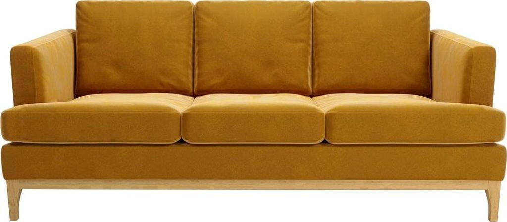 SLF24 - Dreisitzer-Sofa Scarlett - Senf - Velluto 8