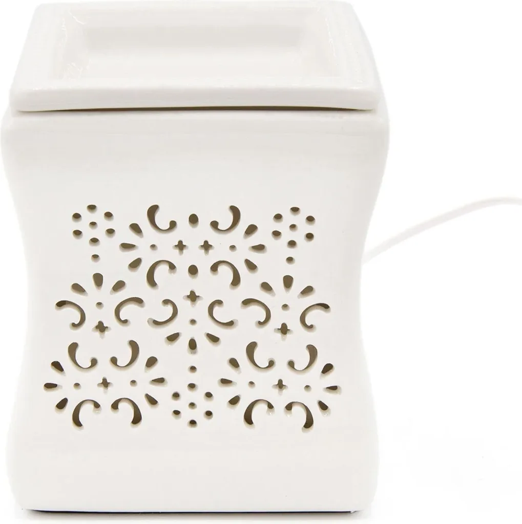 Diffuseur de cire électrique céramique - Lampe d'ambiance parfumée 25W