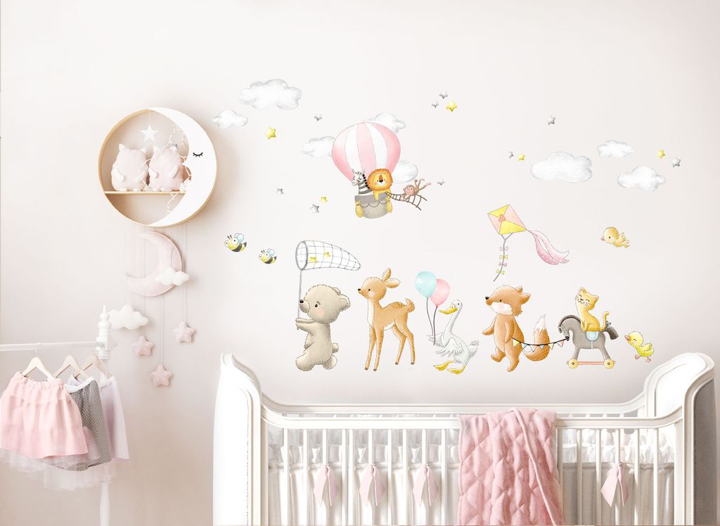 Baby & Kind Babyartikel Baby Little Deco Wandtattoo Wandsticker & Kindermöbel Babyzimmer 
