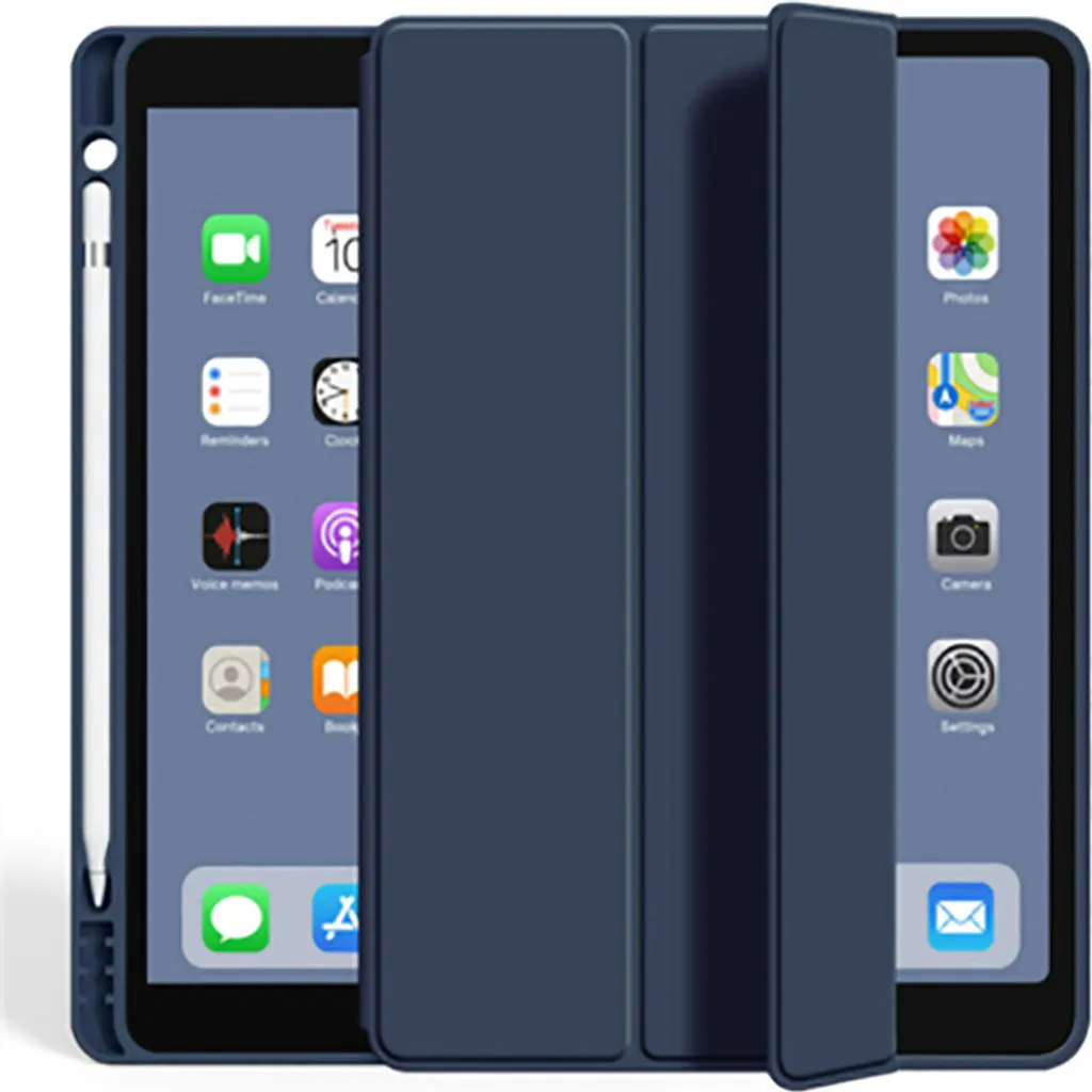 Étui Eiger iPad Mini 6 (2021-2023) renforcé avec support intégré bleu