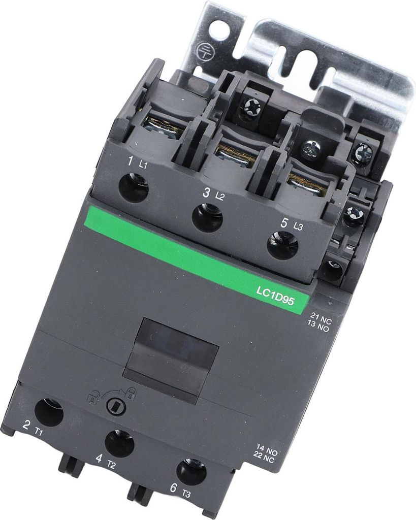 Wechselstromschütz 95 A 1ö 1ö Hohe Empfindlichkeit Hohe Belastbarkeit Elektrischer Schütz 380 V Nennspannung AC36 V Spule