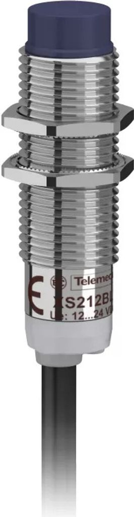 Yageo XS2-Indu. Näher.sch. M12, L42 mm, Messing, Sn 4 mm, 12-24 V DC, 5 m Kabel XS212BLPAL5
