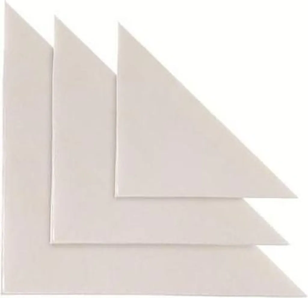 Pochette d'angle adhésive transparente pour classeur et intercalaire