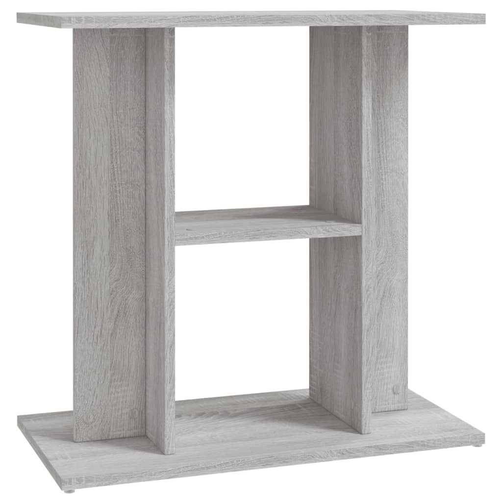 vidaXL Aquariumständer Grau Sonoma 60 x 30 x 60 cm Produktbild 