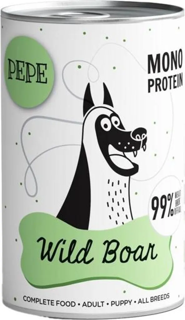 Pâtée Pepe Pet Pack repas varié pour chien difficile 12x400 g - 4