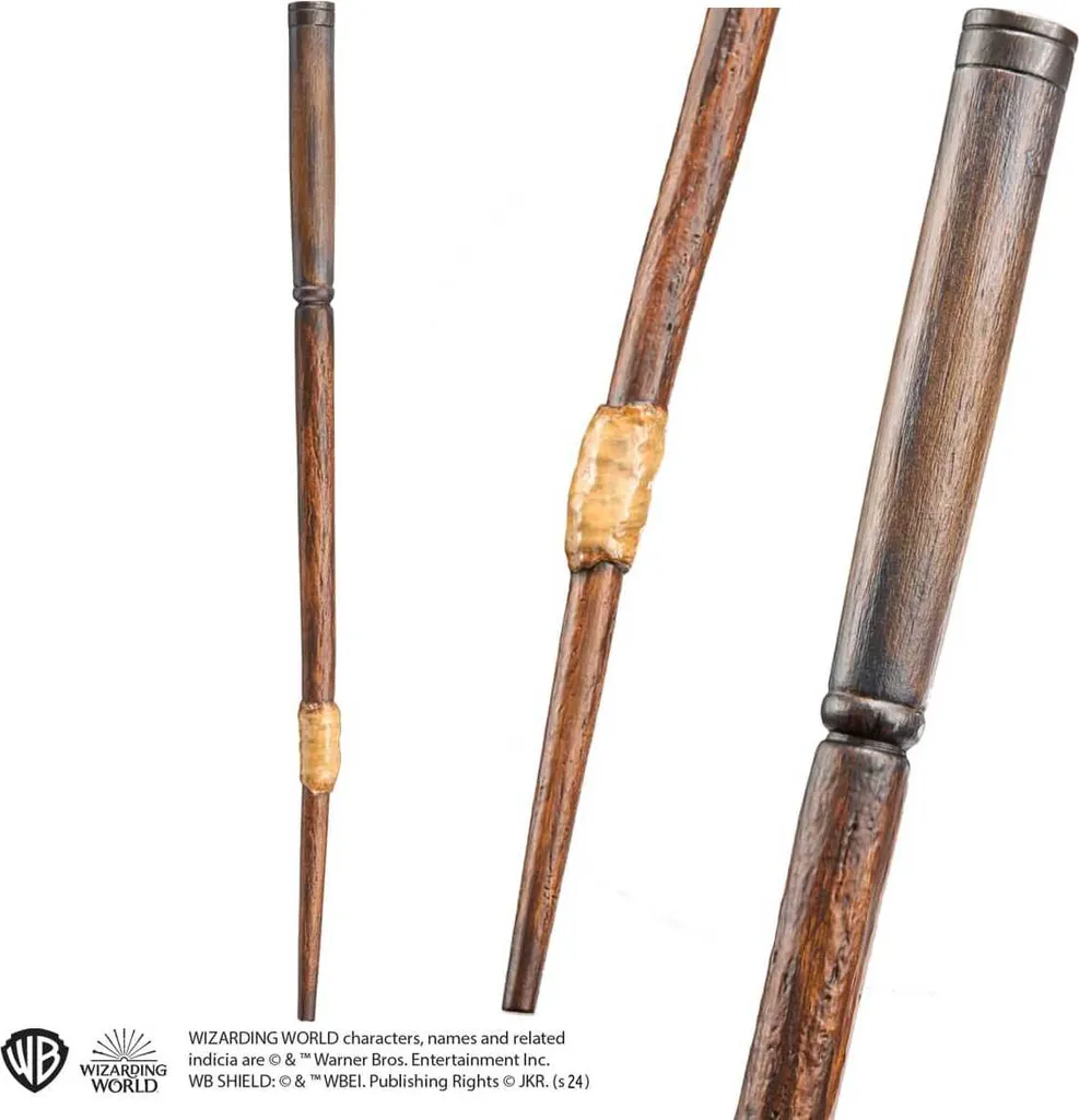 Replique Baguette Ron Weasley Ollivanders avec Étui Vert - 33 cm - 2