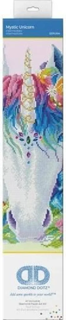 Kit Diamond Dotz Einhorn 41x - Facettes Brillantes et Toile de Qualité