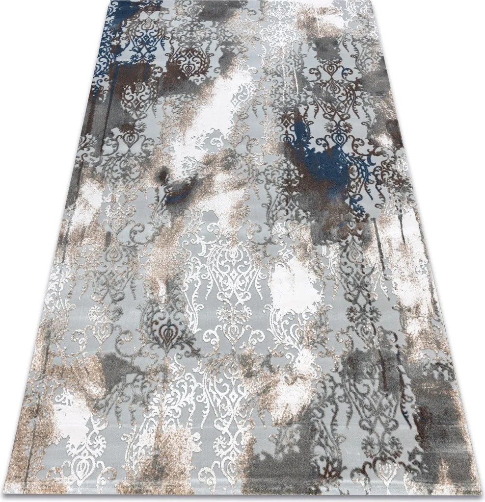 Tapis Anti-tache Facile d'Entretien Vintage Ivoire 80x100 cm VALS