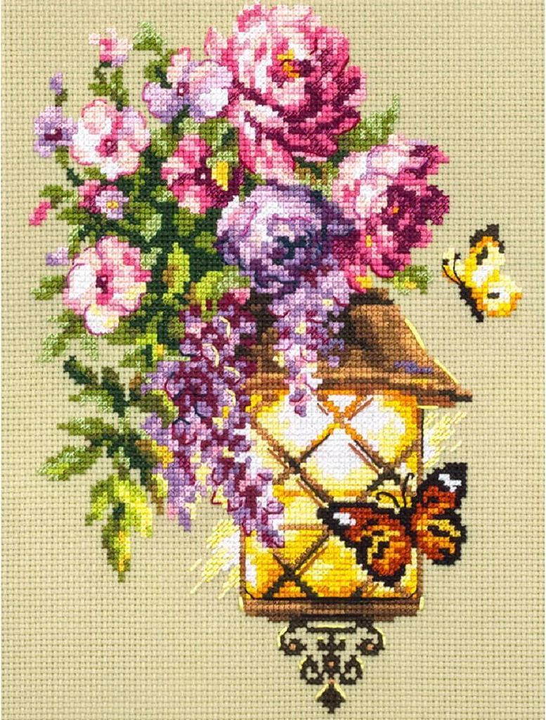 Magic Needle Zweigart Edition Kreuzstich Set "Hoffnungsschimmer", Zählmuster, 17x23cm