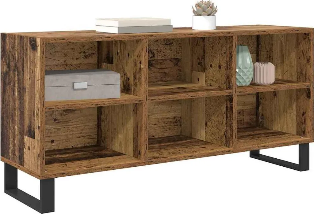 SYFAX™ Mobile TV Legno vecchio 103,5 x 30 x 50 cm Legno multistrato