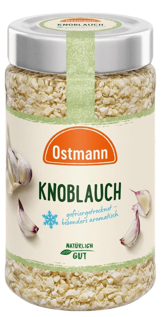 Ostmann Knoblauch gefriergetrocknet aromatisch farbintensiv Produktbild 