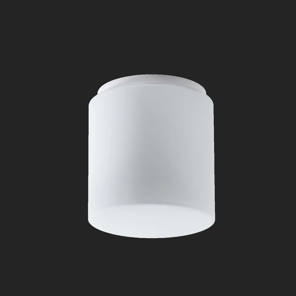 OSMONT ALK52163 ALKOR 3 Plafonnier en Verre Blanc IP44 E27 60W