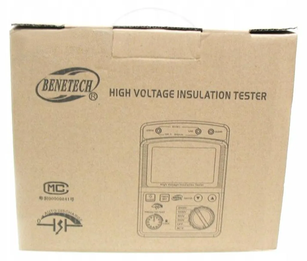 Testeur d'isolement GM3123 pour maintenance électrique 600V - 3