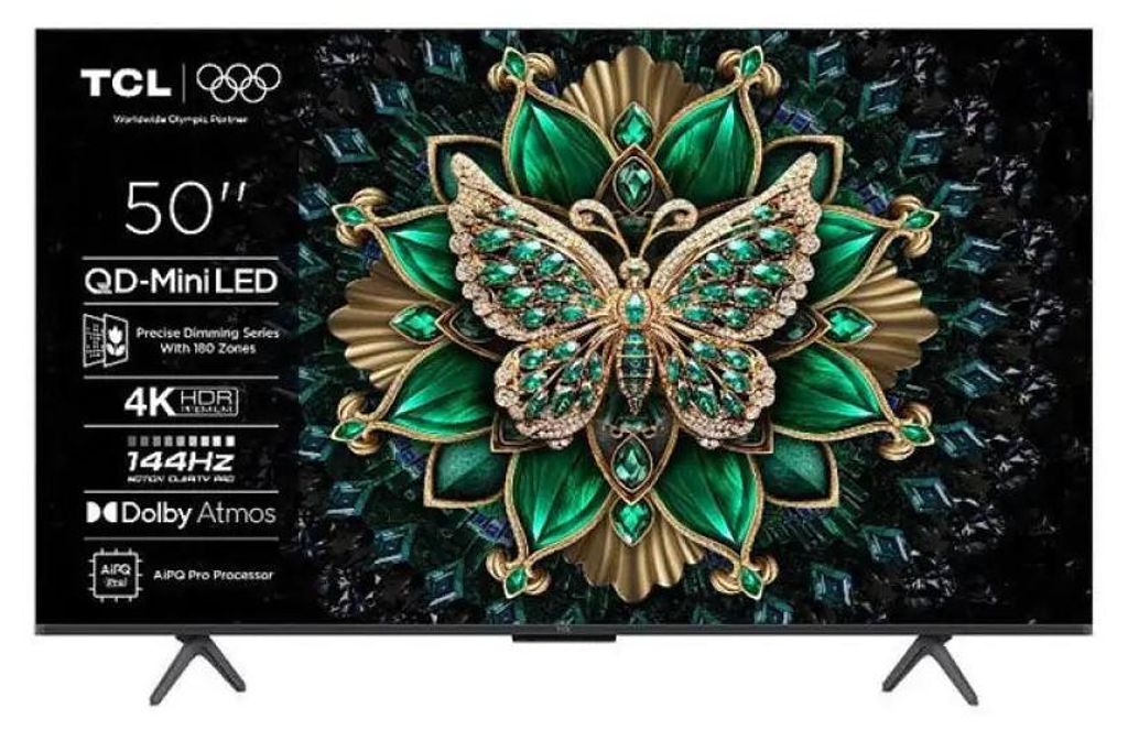 TCL C6K 50C6K, 127 cm (50"), 3840 x 2160 px, QD-Mini LED, Zdjęcie produktu 