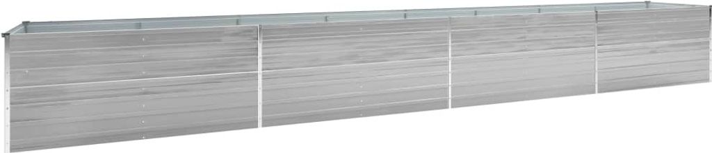 vidaXL Lit surélevé de jardin Acier galvanisé 600x80x45 cm Image du produit 