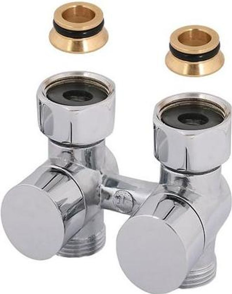 Js Anschlussarm. Design Plus,Dg-F 2R-Sys,Konus,Dn15,Ue-Mu3/4,Weiss