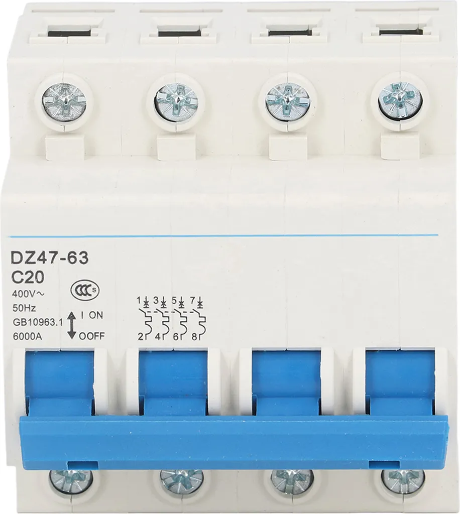 Mini Interruttore Automatico MCB DIN: Efficienza e Sicurezza Elettrica