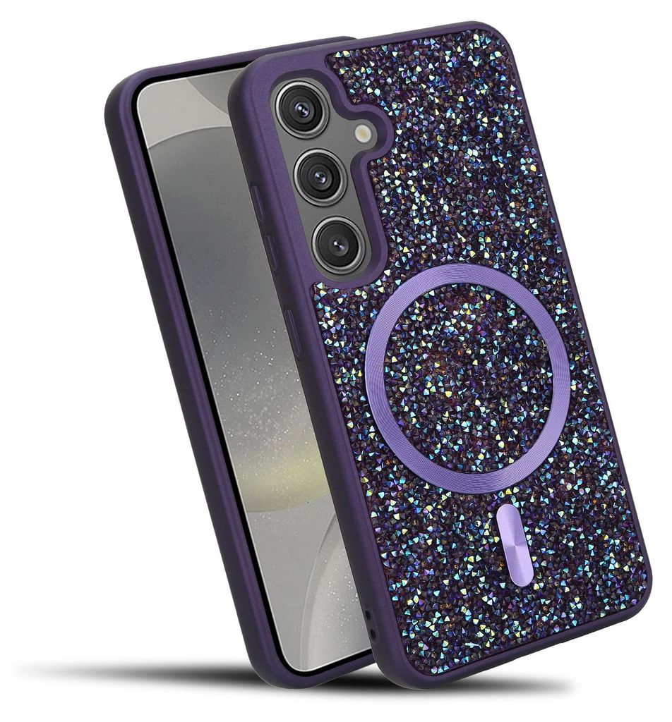 Cadorabo custodia per Samsung Galaxy S25 custodia glitter Immagine del prodotto 