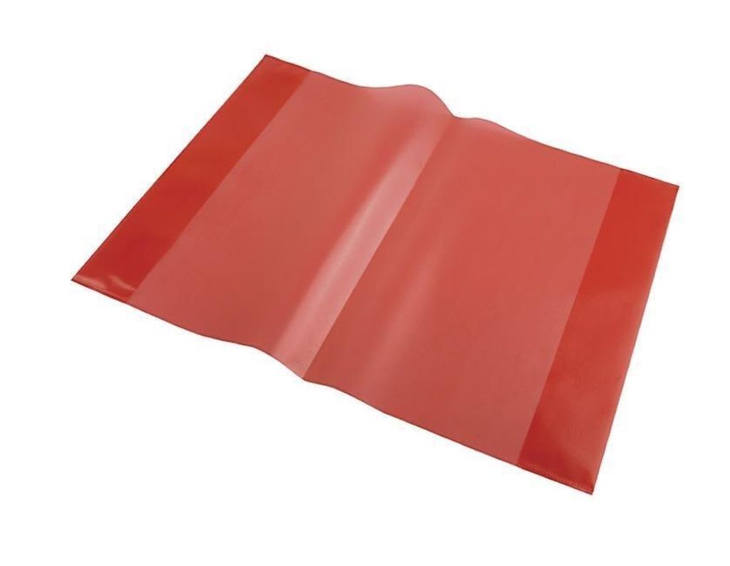 Notizbuchumschlag A5 PP rot (10Stk) Produktbild 