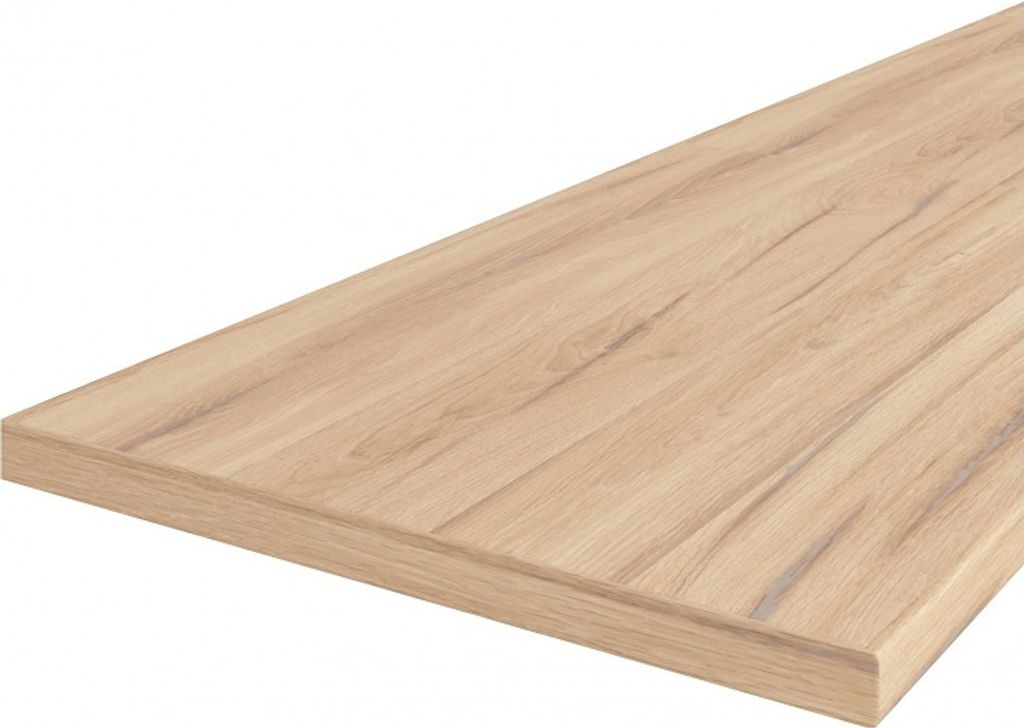 Kuchyňská deska JAIDA 3 - 200x60x3,8 cm, dub estana světlý Obrázek produktu 