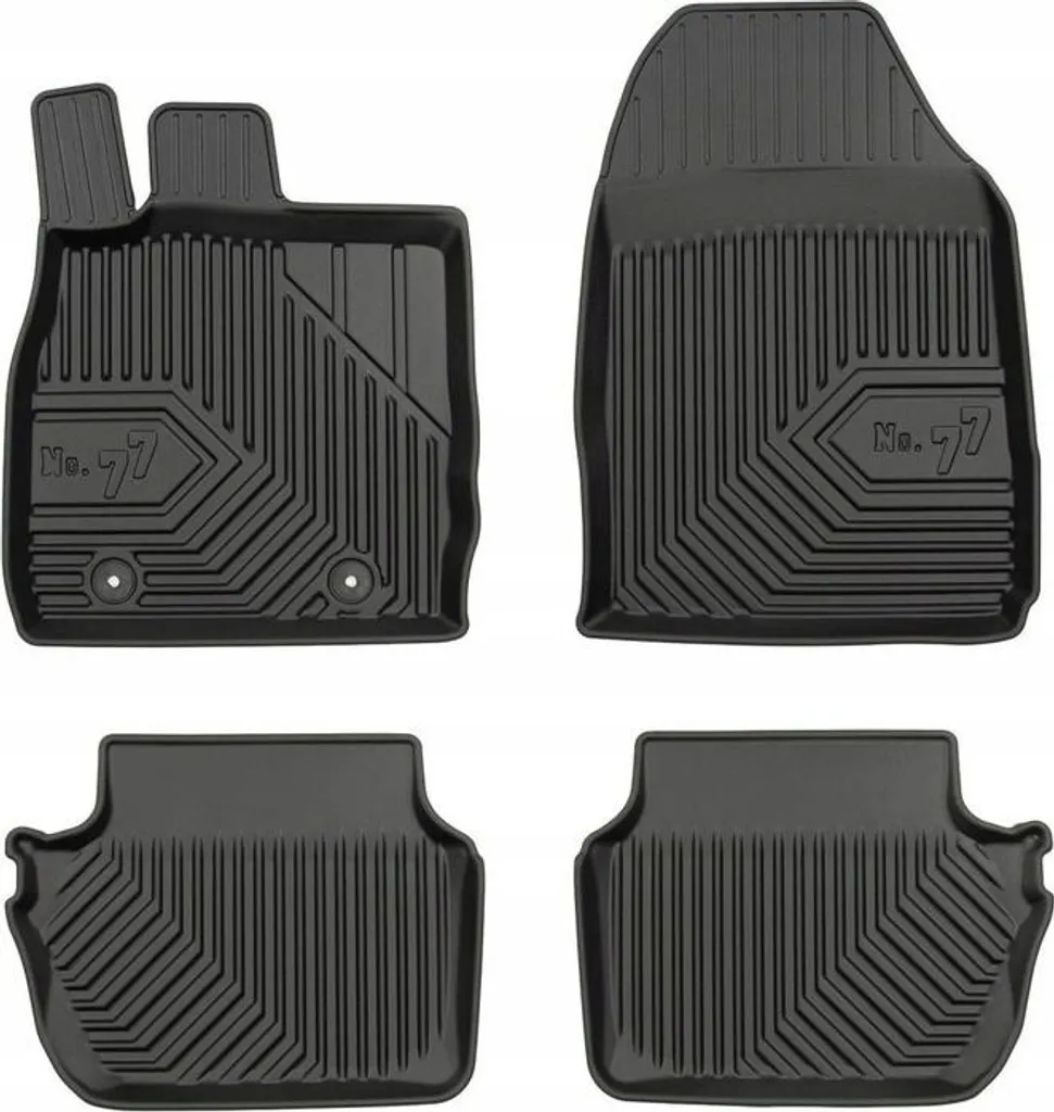 FORD Fiesta Mk7 2008-2012 Tappetini in gomma 77