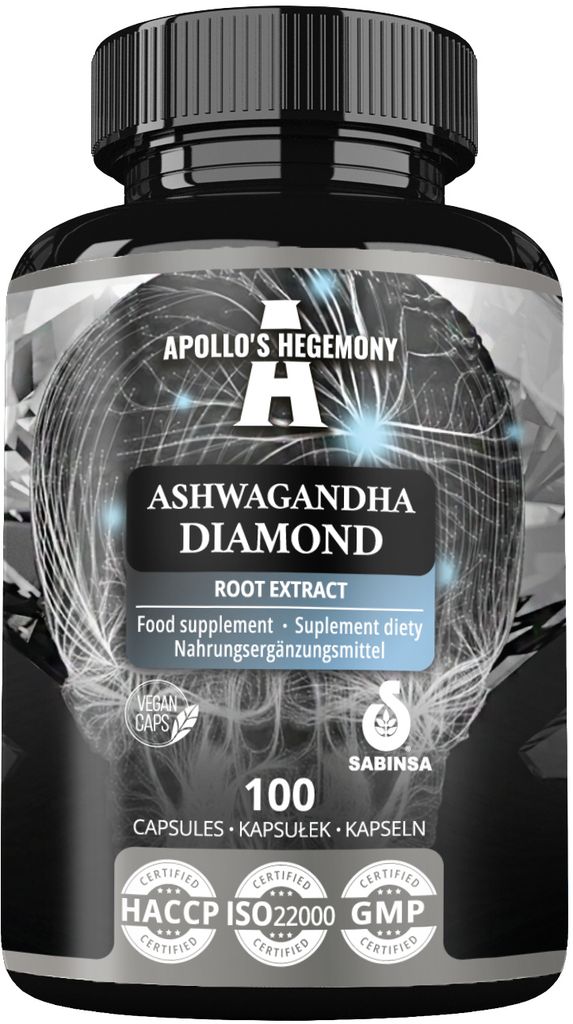Ashwagandha 500mg - 100 Vegane Kapselnd - Withania somnifera Extrakt