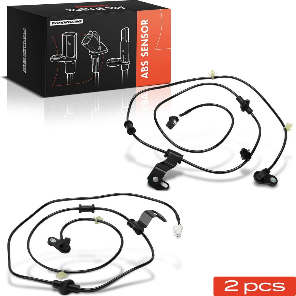 Frankberg 2x ABS Sensor Hinten Links Rechts für Nissan Pixo UA0 1.0L