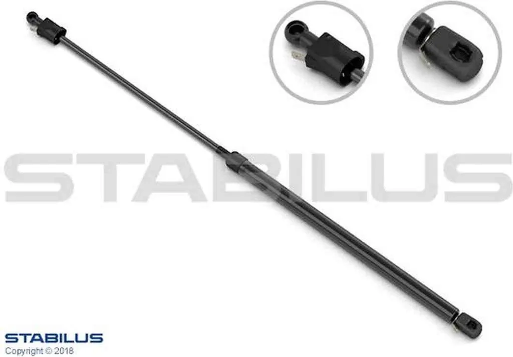 Ressort à gaz Stabilus 942863 pour coffre arrière de voiture d'origine