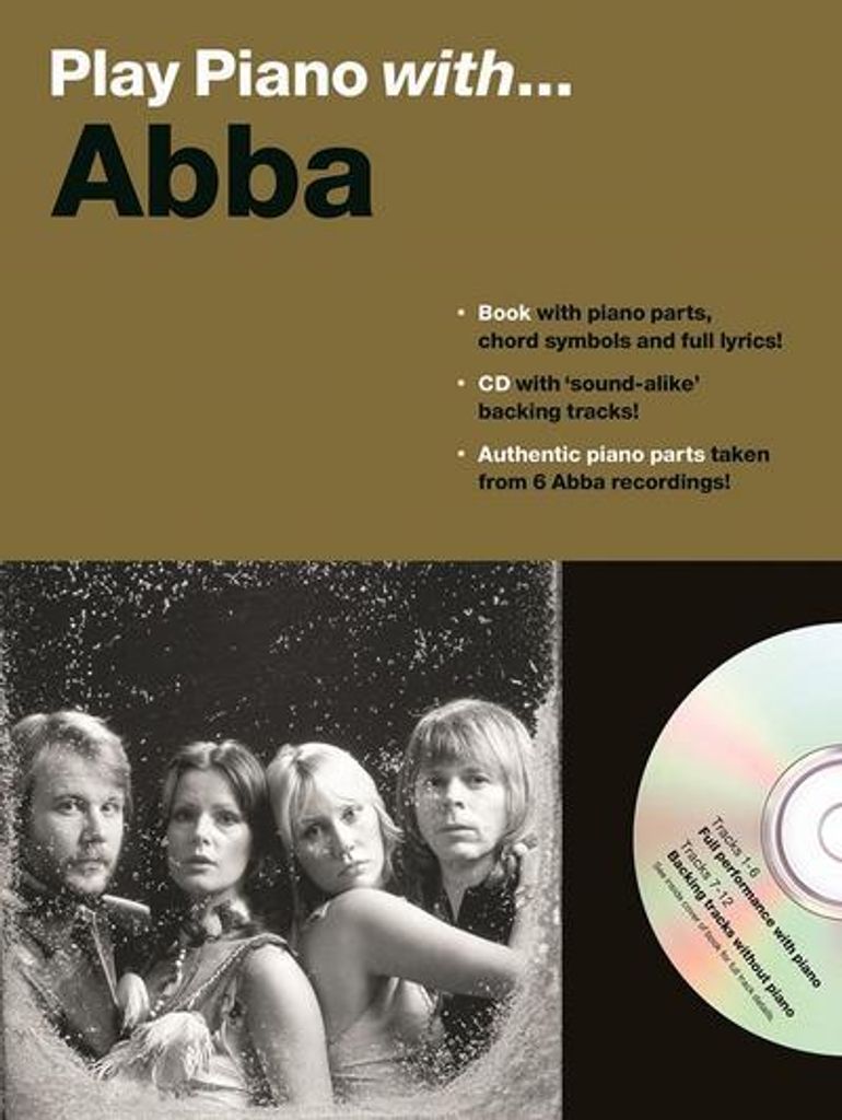 Klavier spielen mit ABBA (+CD):Liederbuch Stimme/Klavier