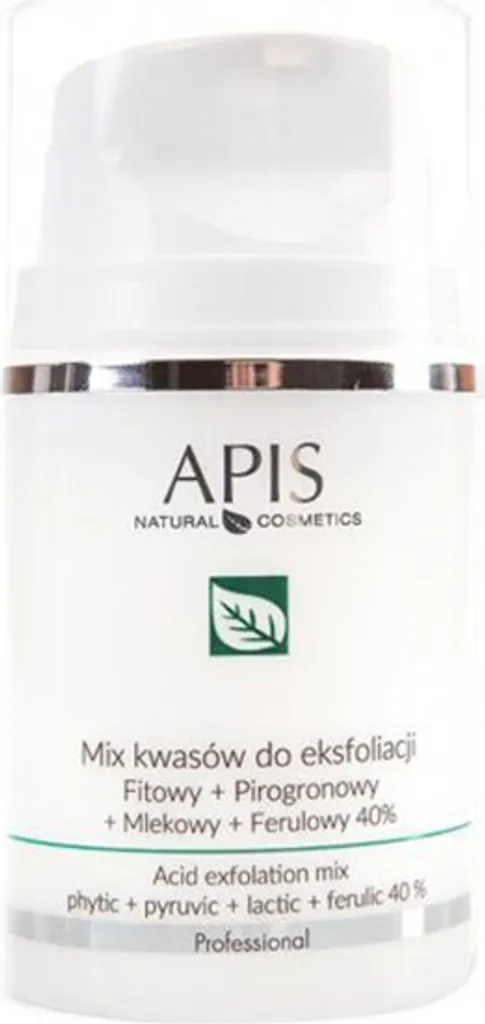 Mélange exfoliant à l'acide Apis 50ml pour un teint net et lumineux