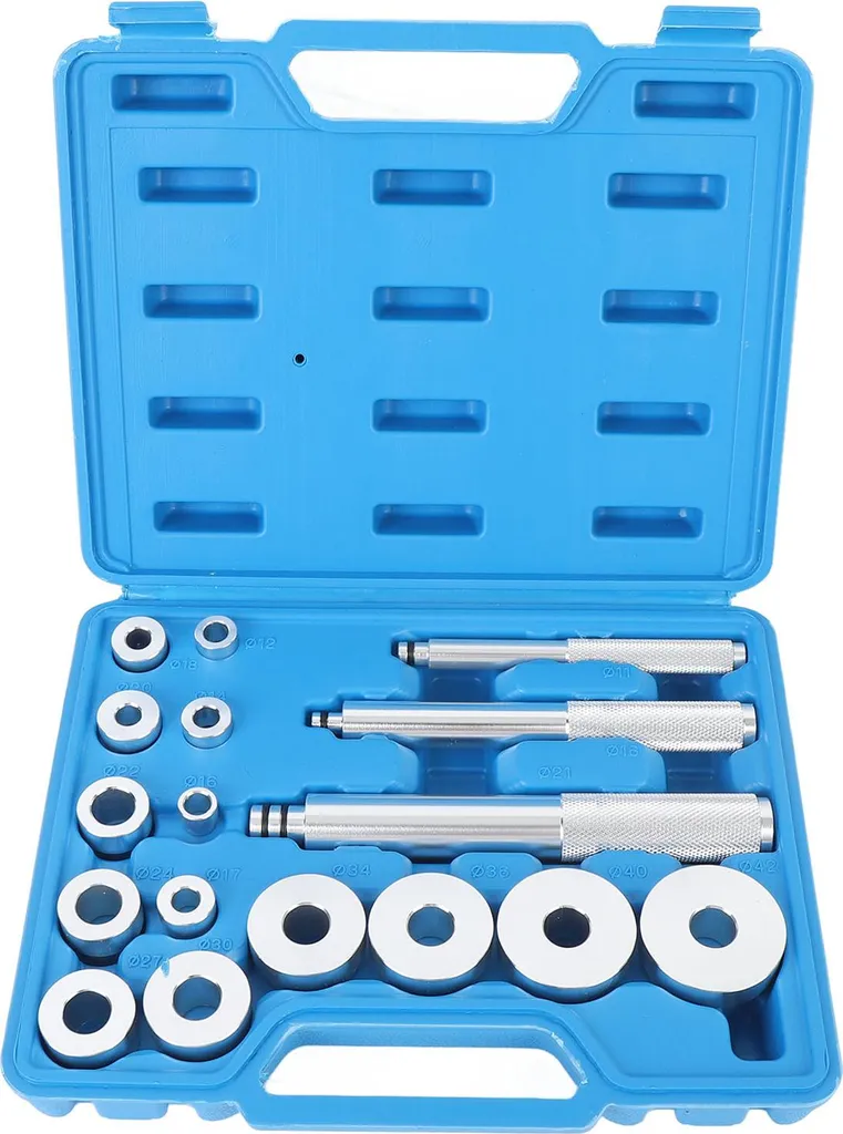 Kit outils roulements en alu 17 PCS avec 14 adaptateurs universels