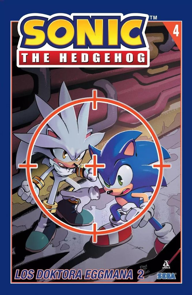 Sonic the Hedgehog 4 Los doktora Eggmana 2 (Buch auf Polnisch)